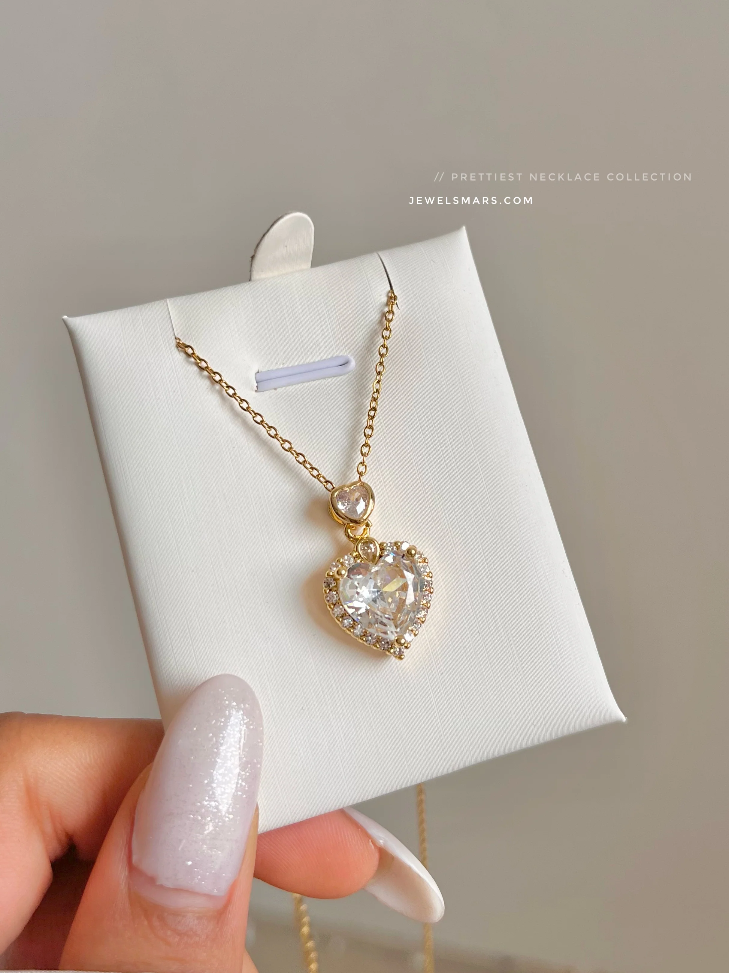 Heart Solitaire Necklace