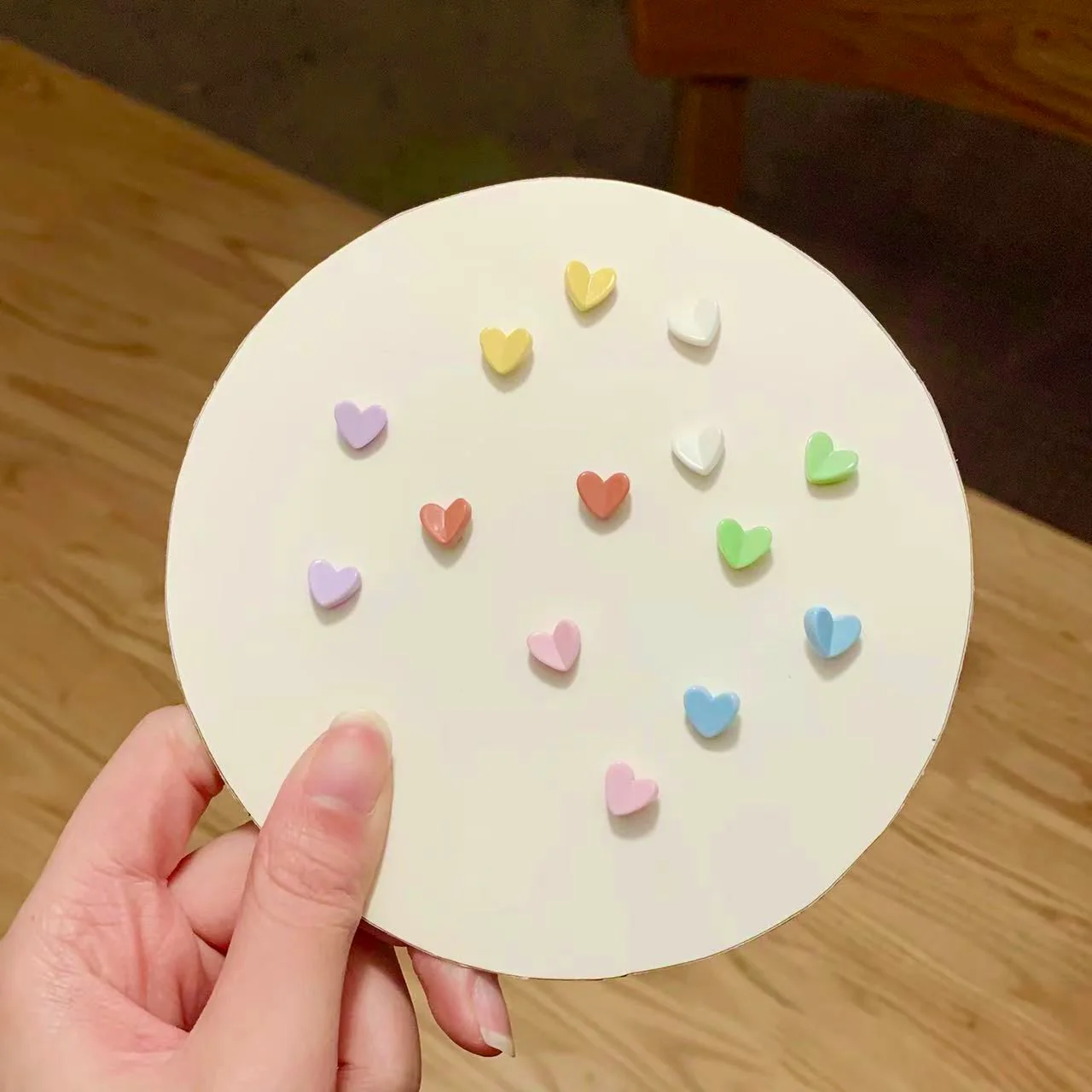 Hearts Combo of 7 Earrings