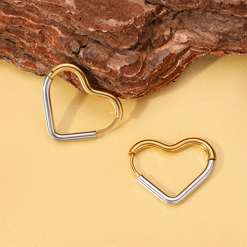 Heartsplit Earrings - Image 2