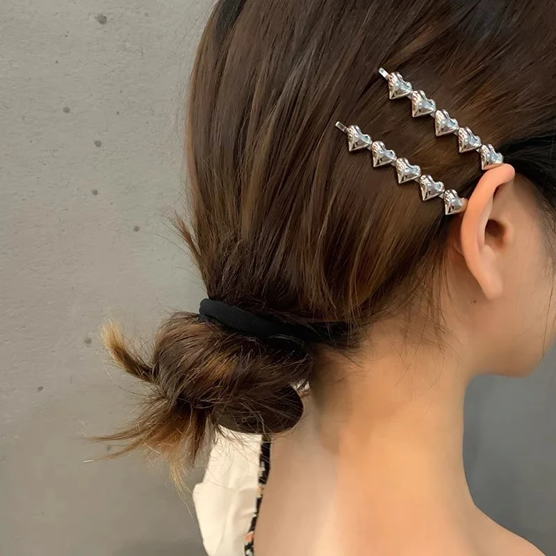 Heartwave Metallic Hair Clip - Image 4