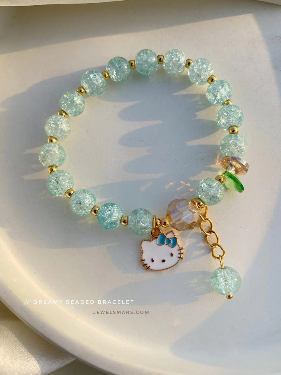 Hello Kitty Bracelet- green