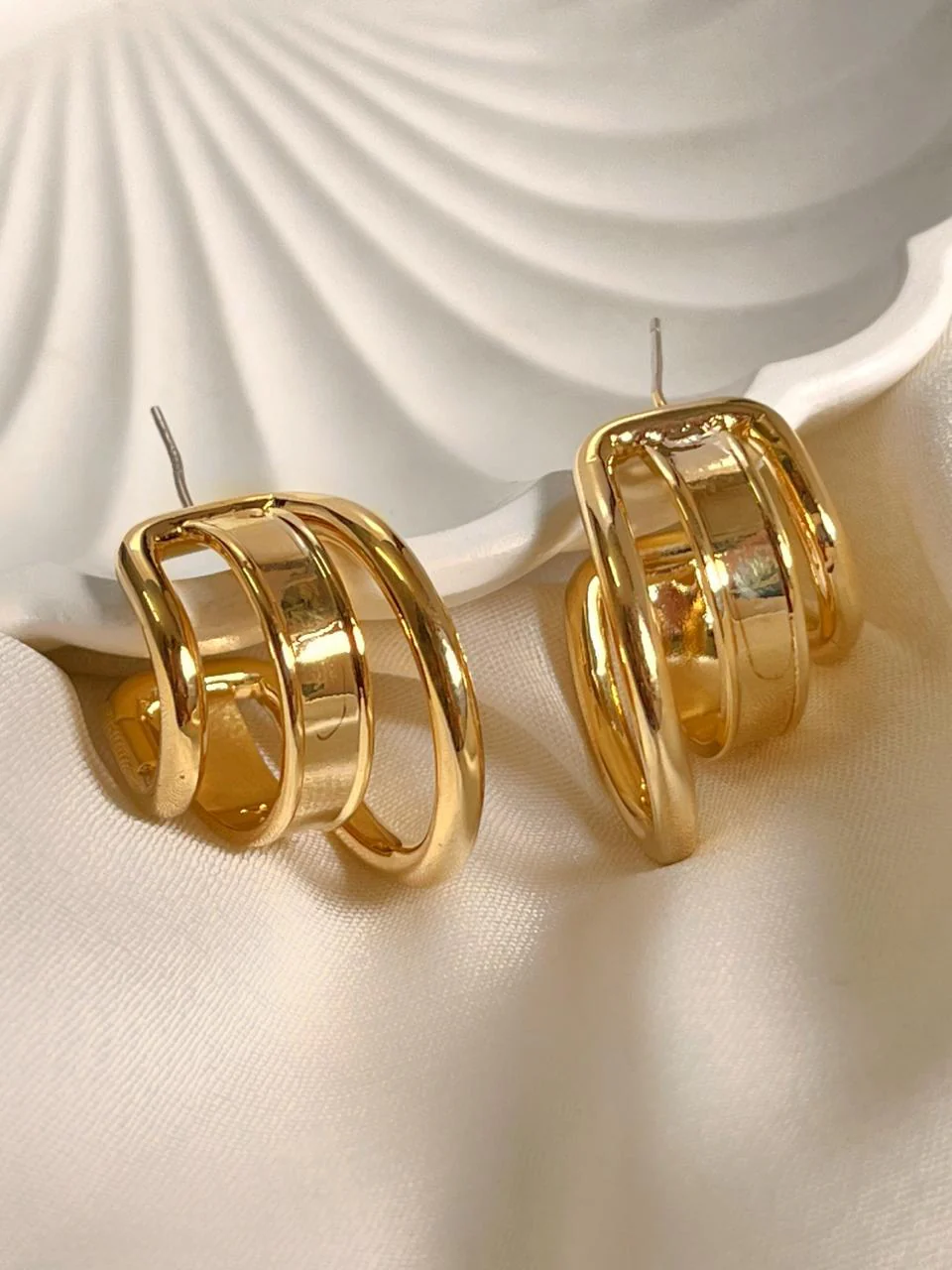 Hermione Statement Hoop Earrings