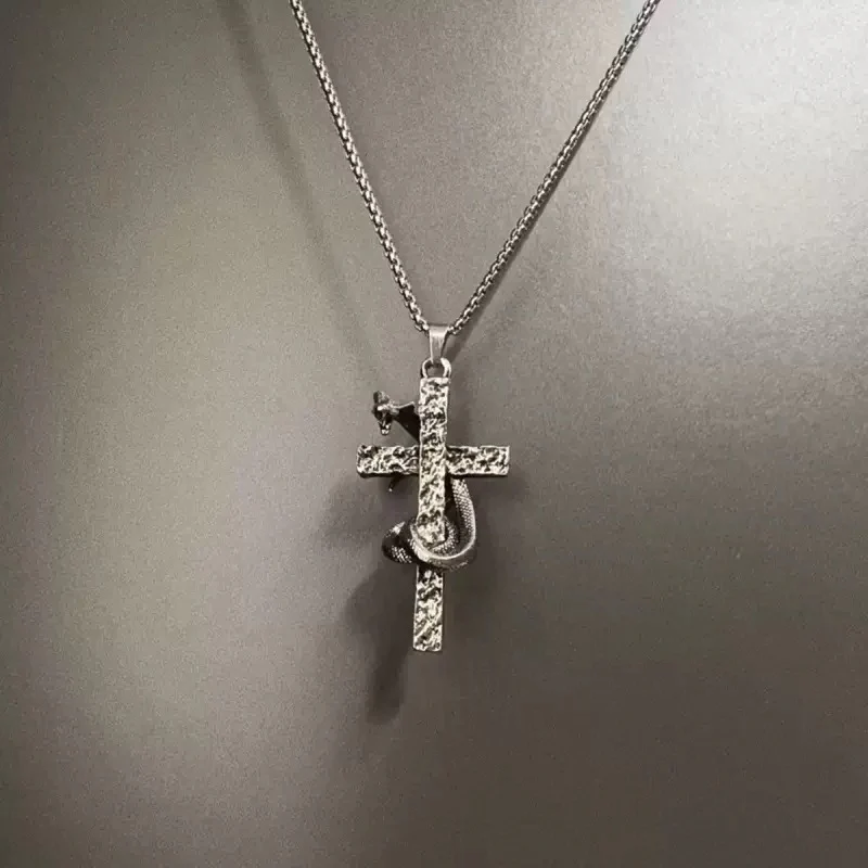 Holy Sin! Cross Necklace - Image 2