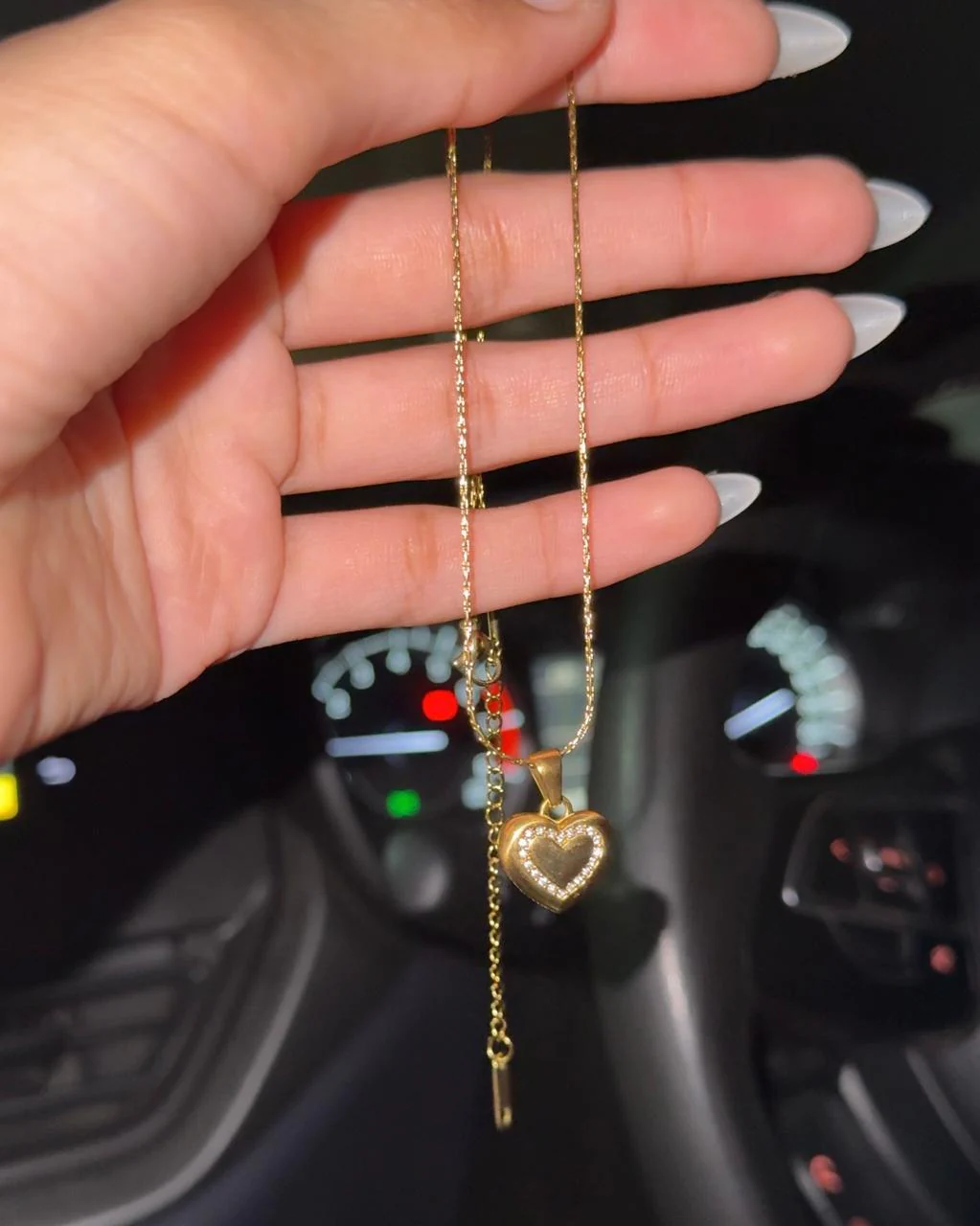 Hopeless Romantic Gold Necklace - Image 2