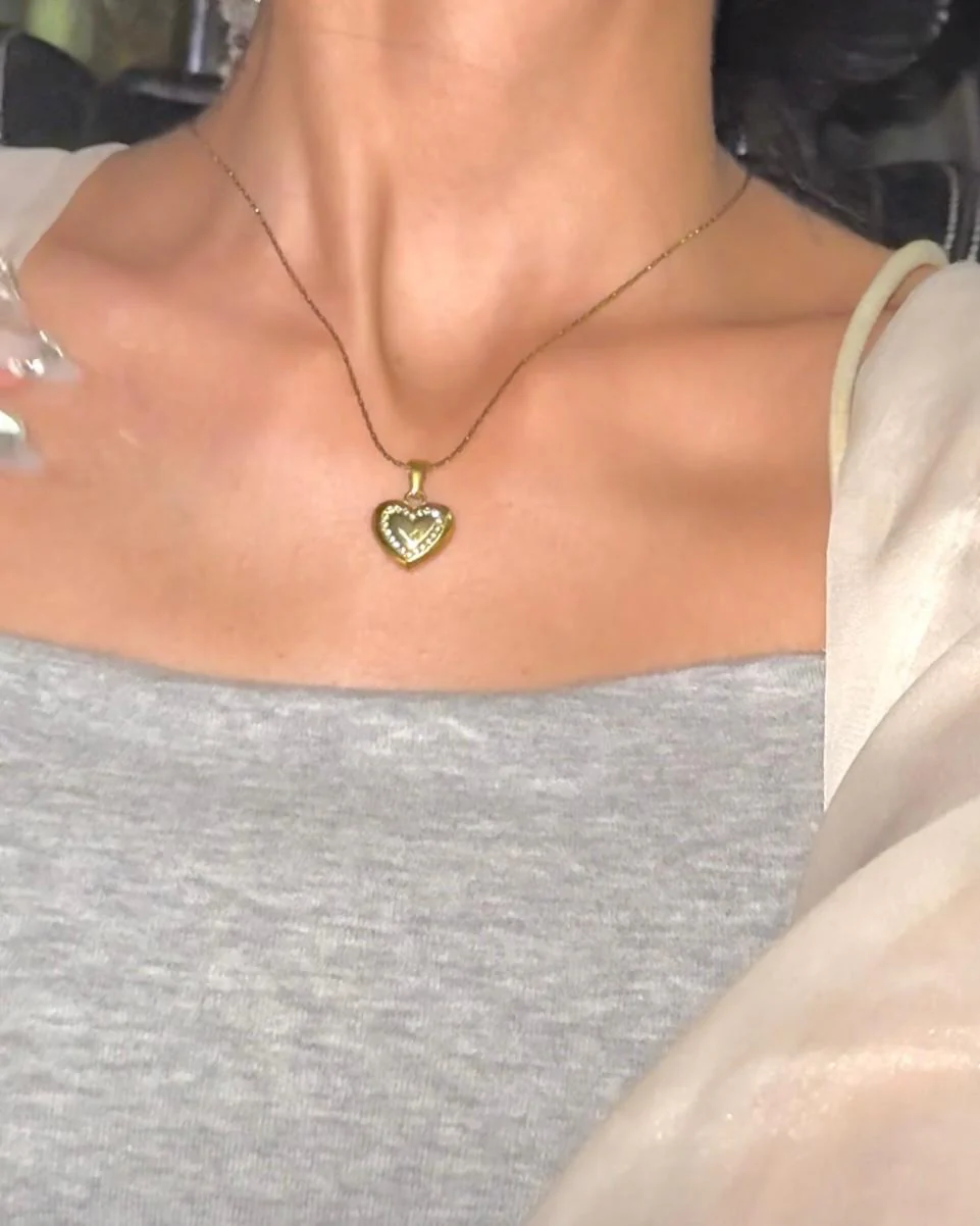 Hopeless Romantic Gold Necklace - Image 3