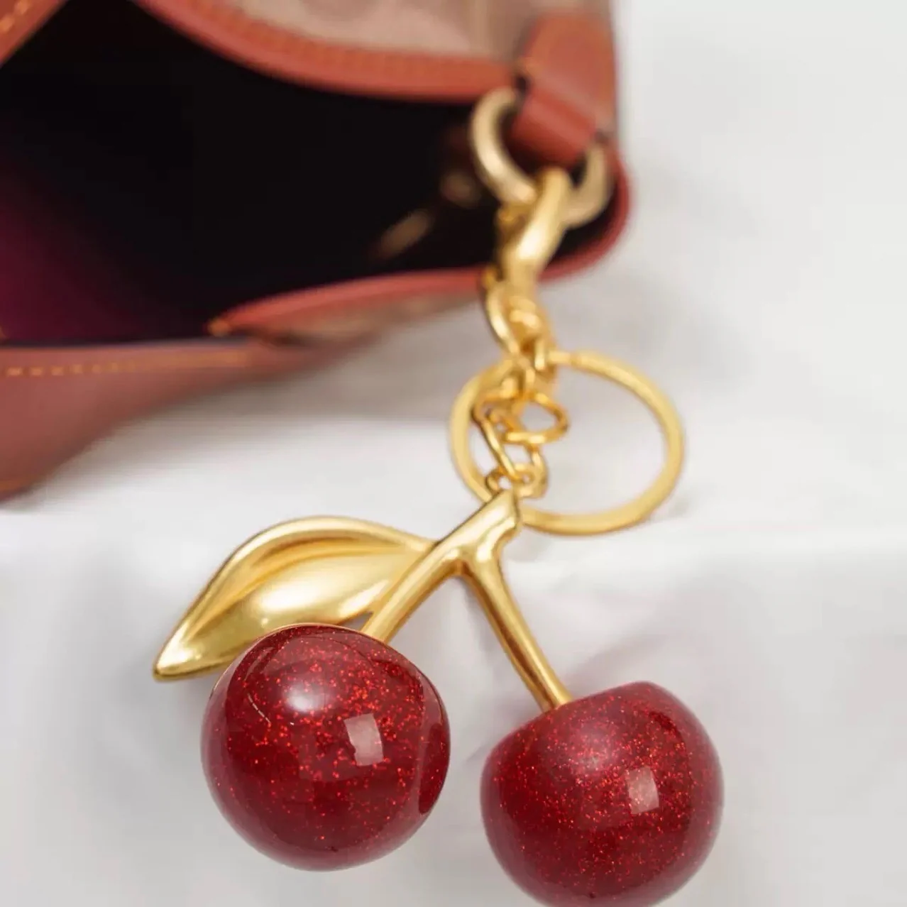 Hot n trending! Cherry Bag Charm - Image 3