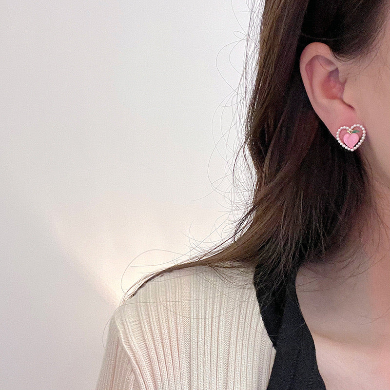 I’m Peachy Girl Earrings - Image 3