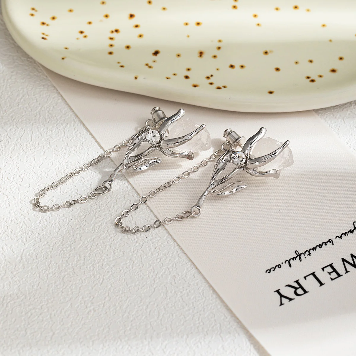 Icy Grunge Earrings - Image 2