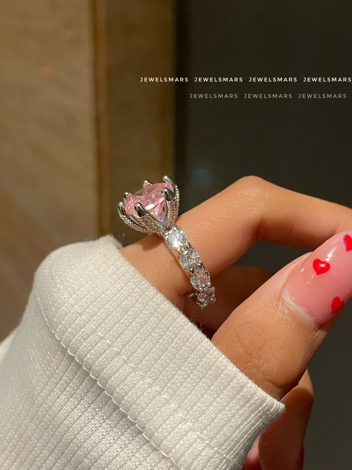 Icy Ring - pink - Image 2