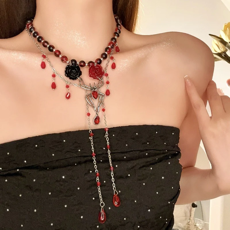 Incy Wincy Spider Necklace - Image 3