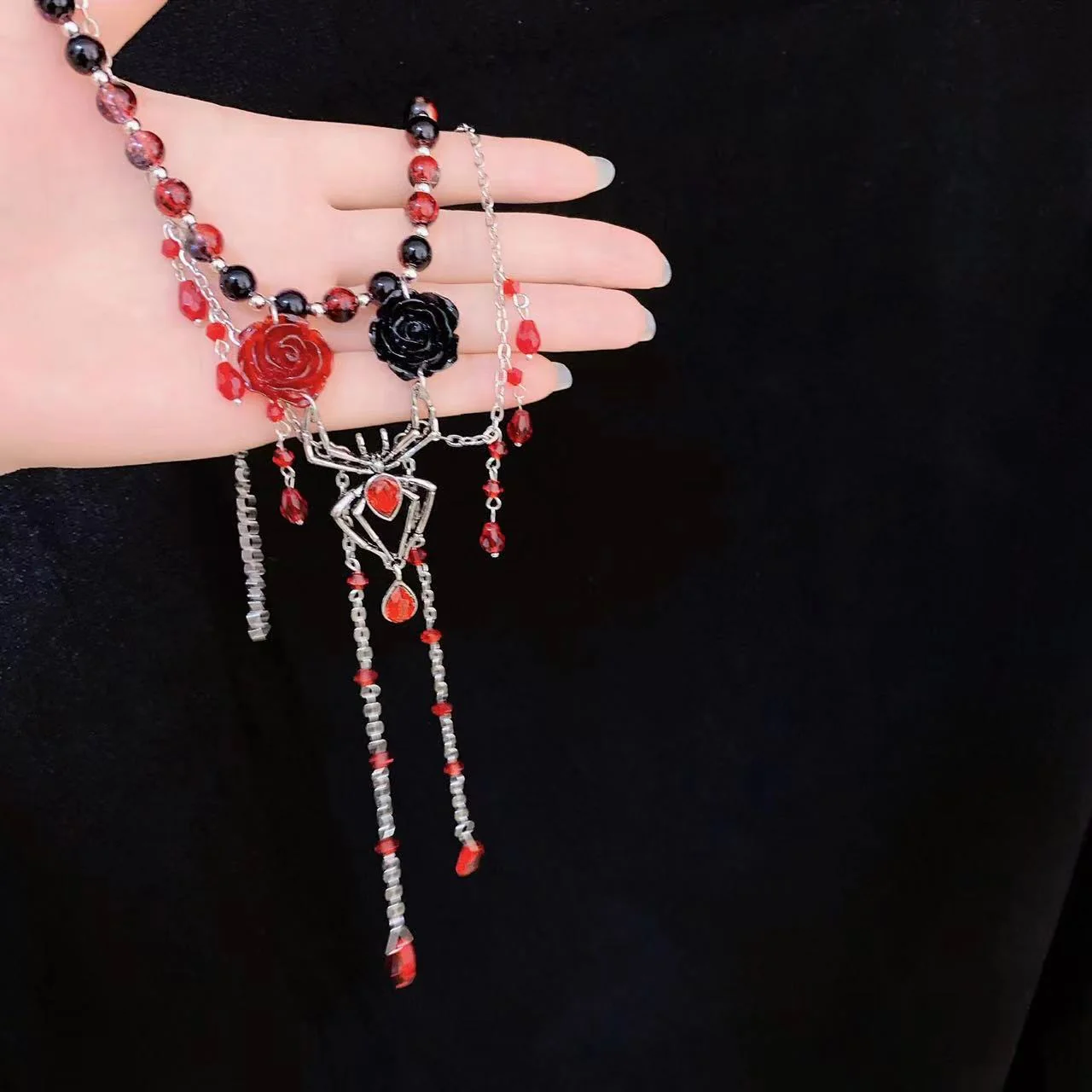 Incy Wincy Spider Necklace - Image 5