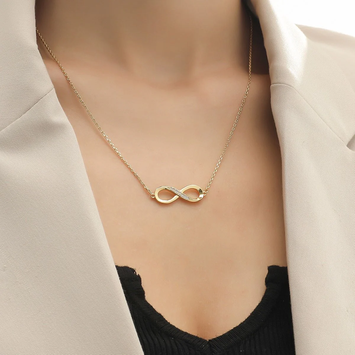 Infinity Loop Necklace - Image 2