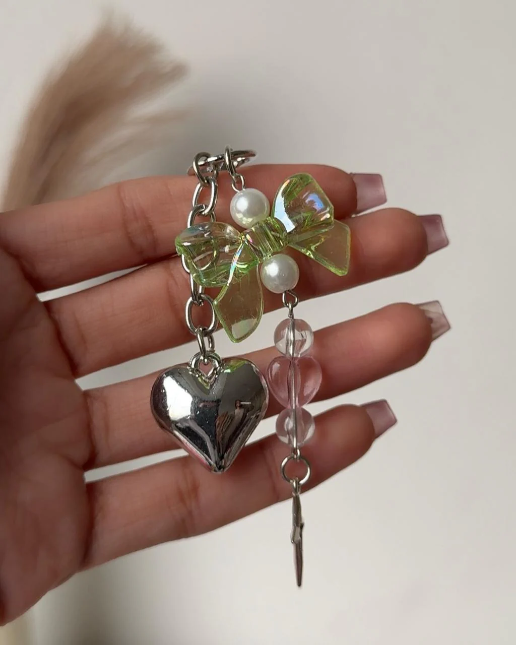 Isabella Y2k Bow Bag Charm