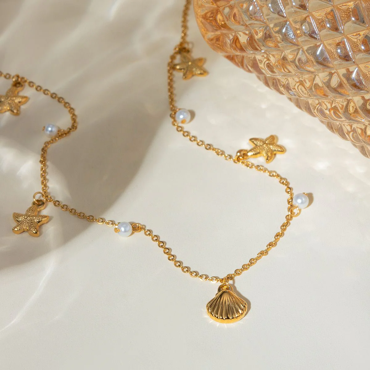 Island Girly Pearl Necklace - Image 4