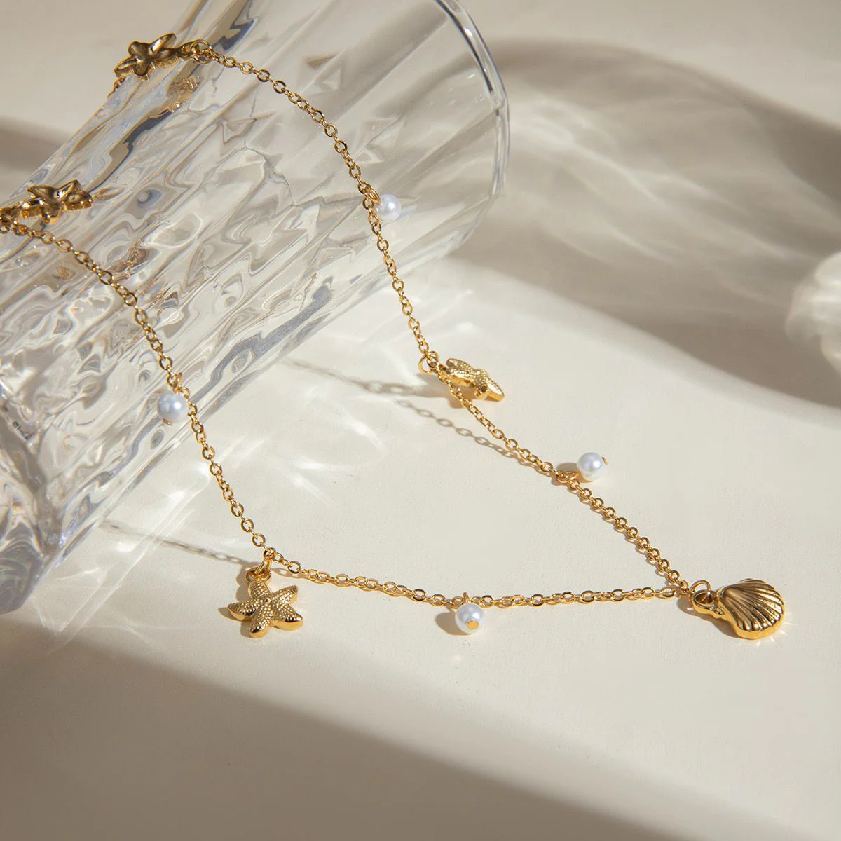 Island Girly Pearl Necklace - Image 5