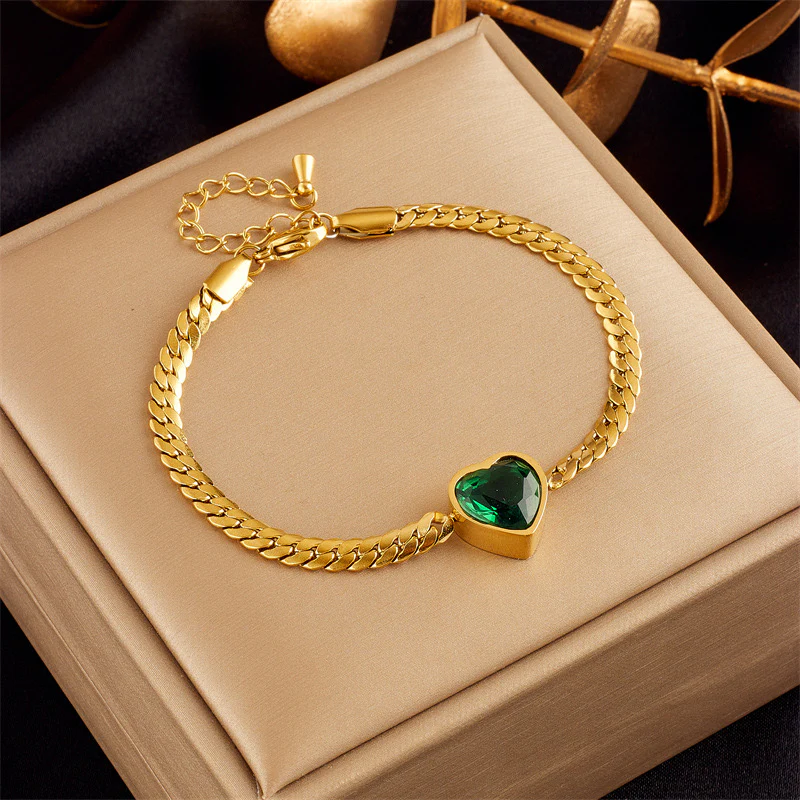 Jade of Love Chunky Bracelet - Image 3