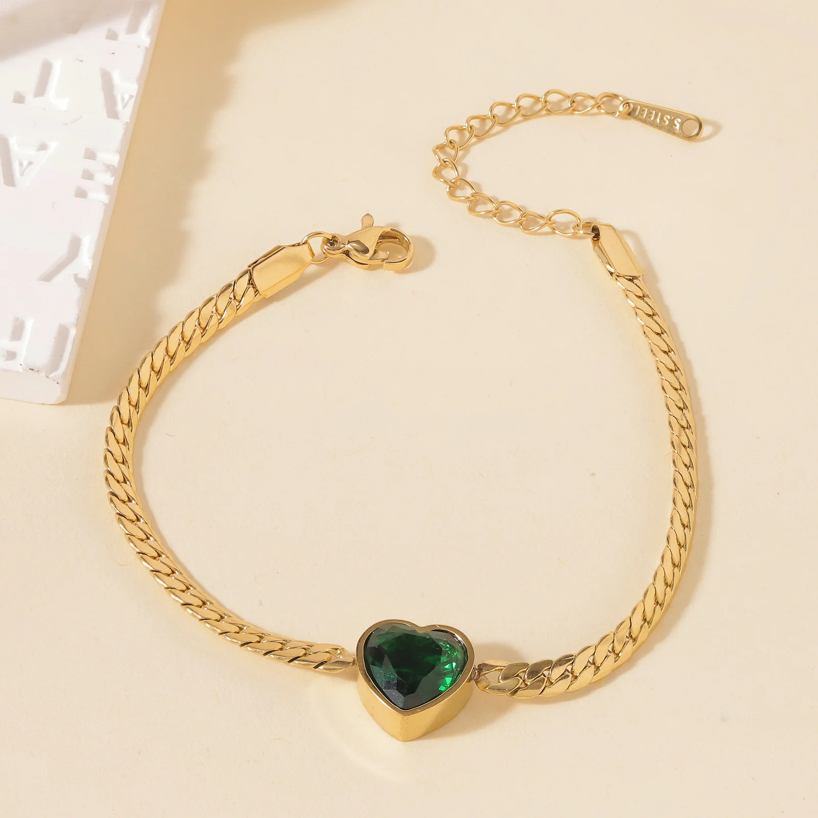 Jade of Love Chunky Bracelet - Image 4