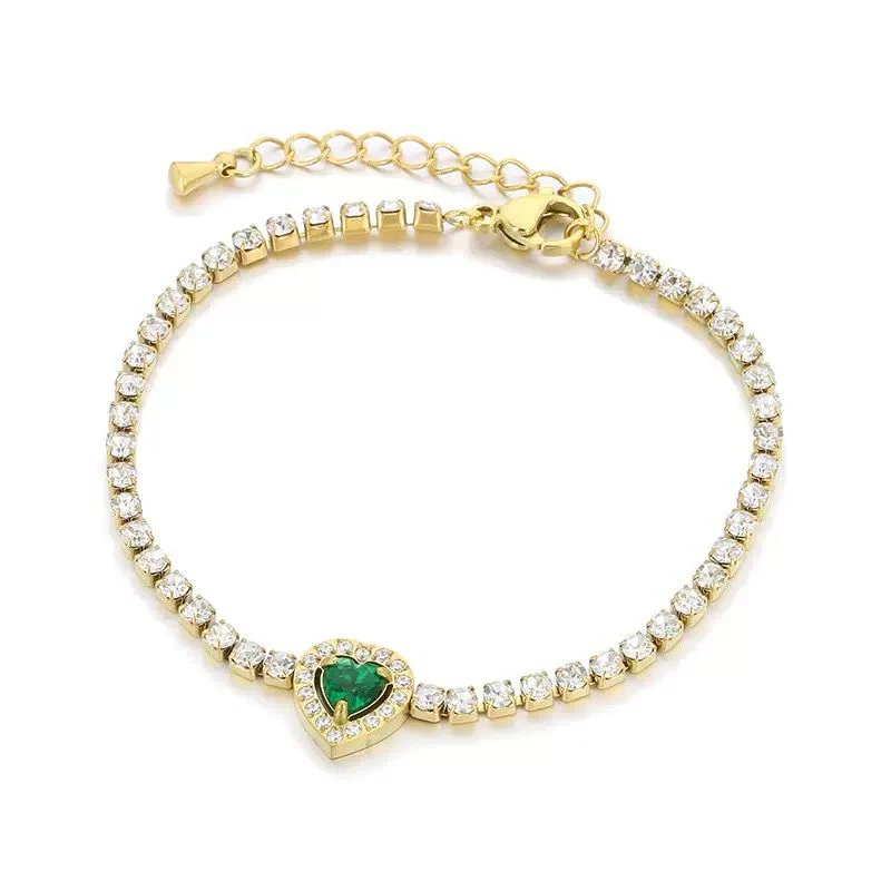 Jade Stardom Rhinestone Bracelet - Image 2
