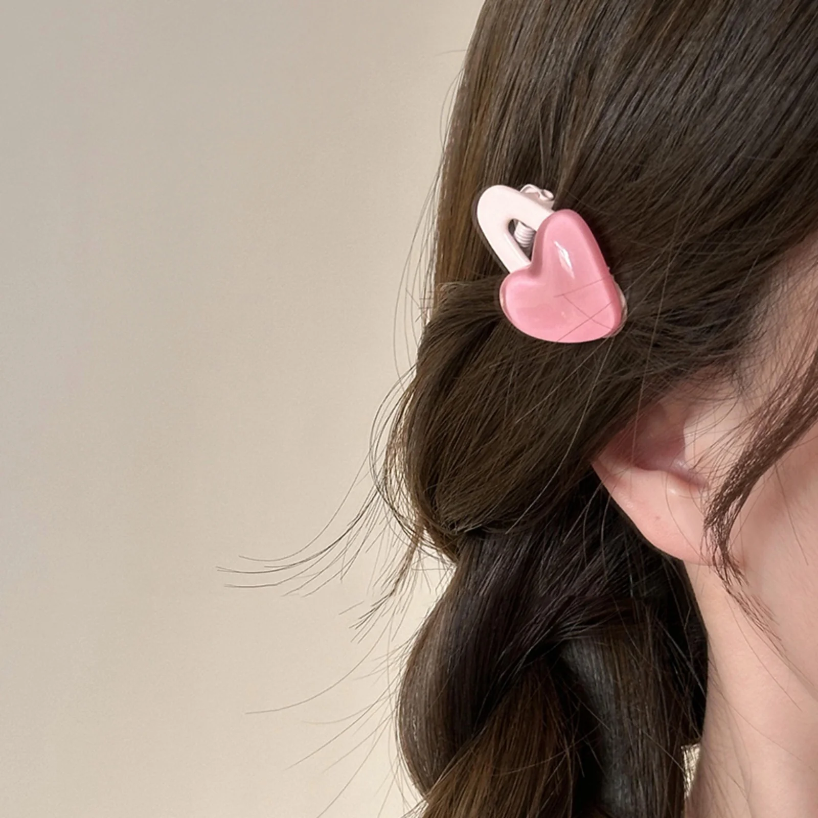 Kawaii Jelly Heart Hair Clip - Image 5