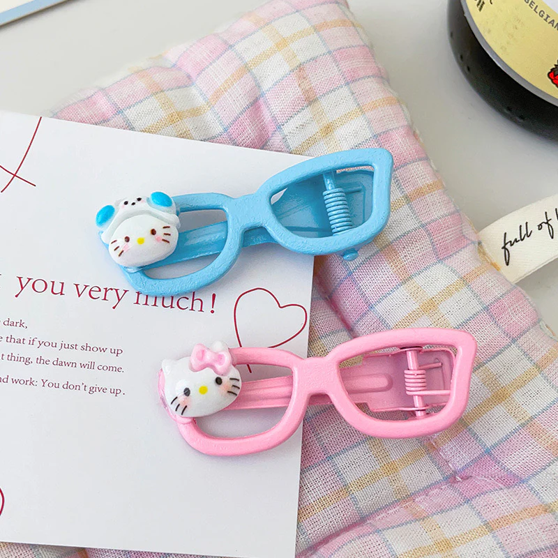 Kawaii Kitty Sunglasses Hairclip(1 pc) - Image 4