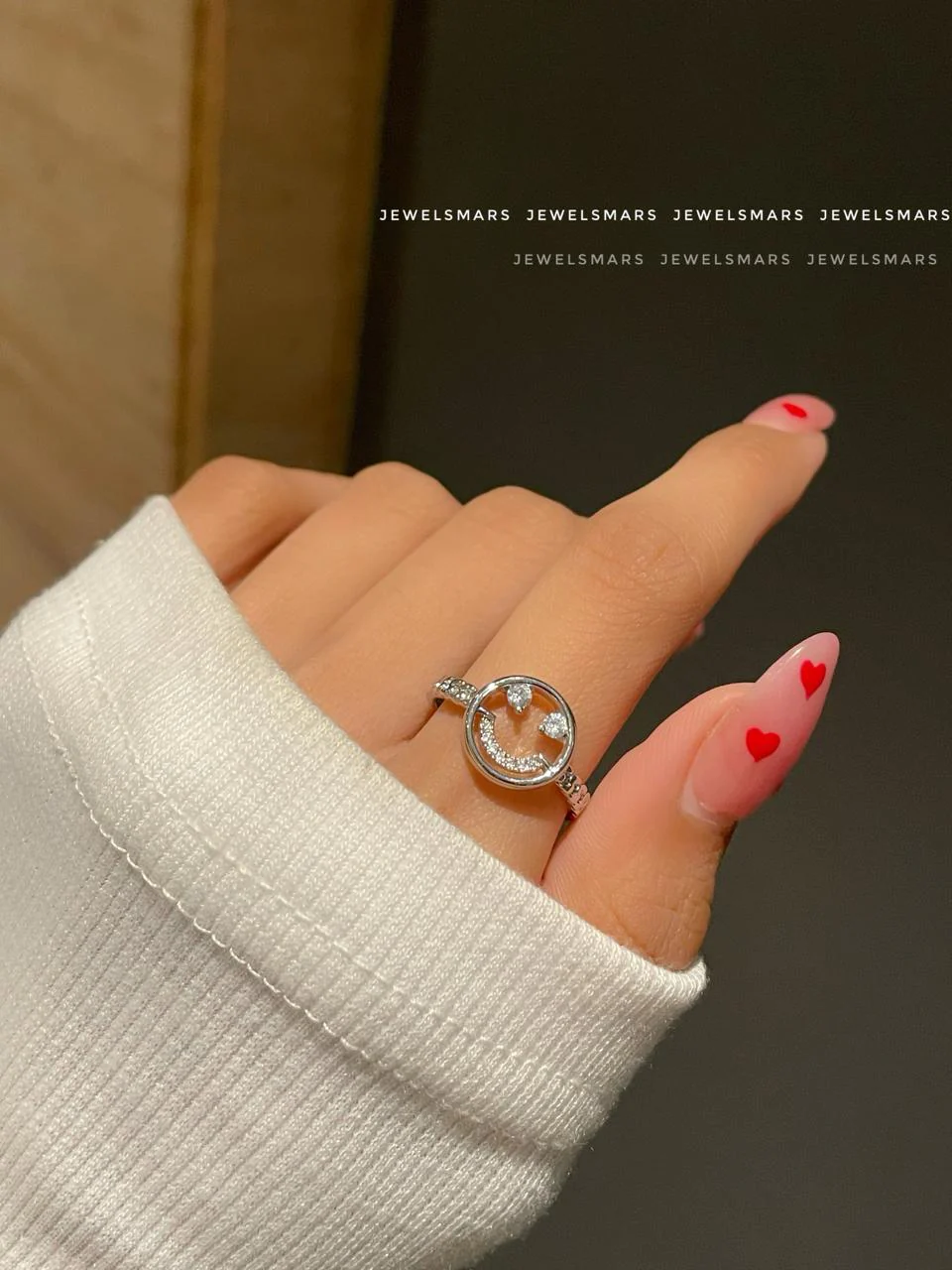 Keep Smiling- smiley ring - Image 3