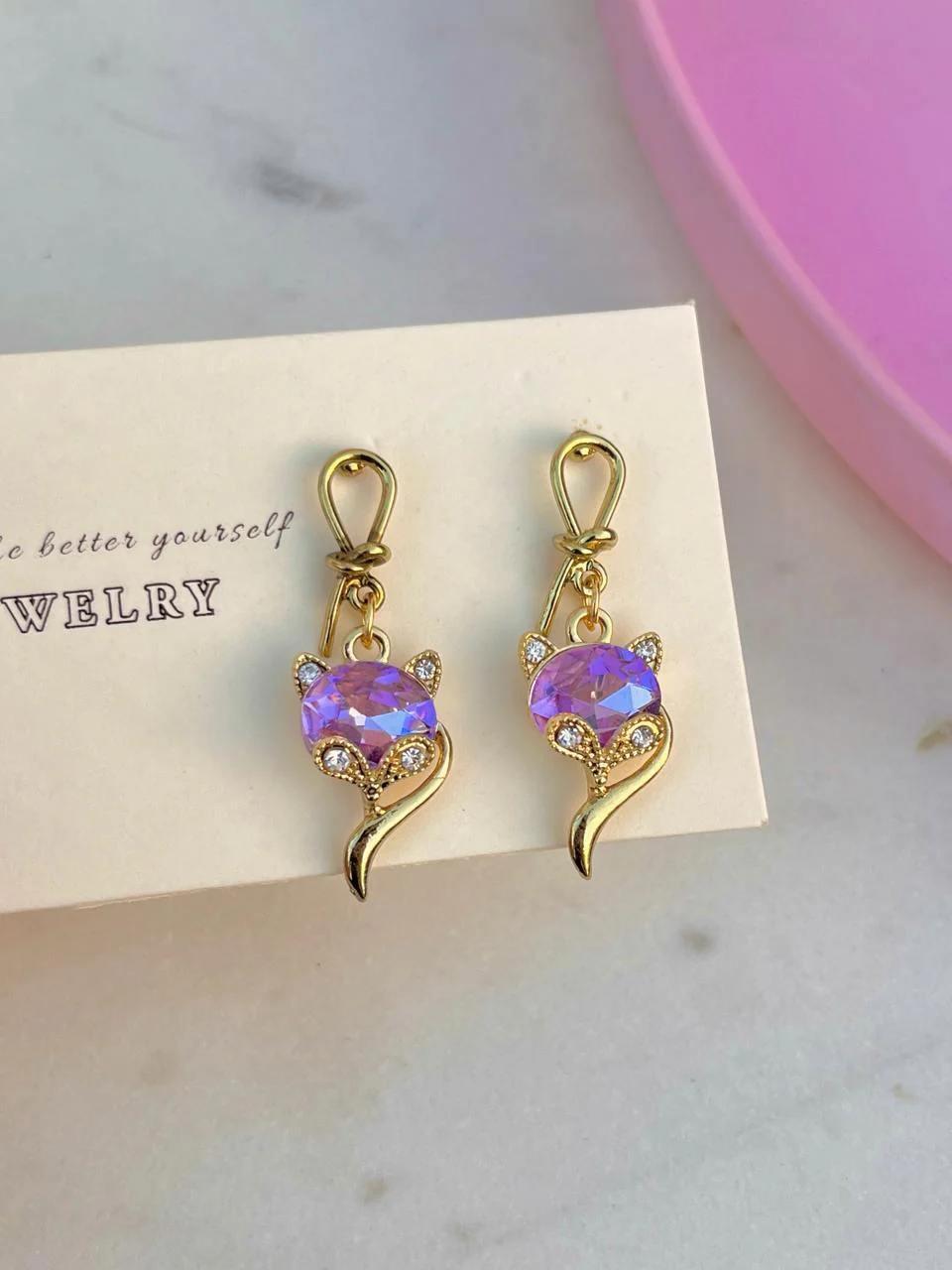 Kitty kat Earrings - Image 2