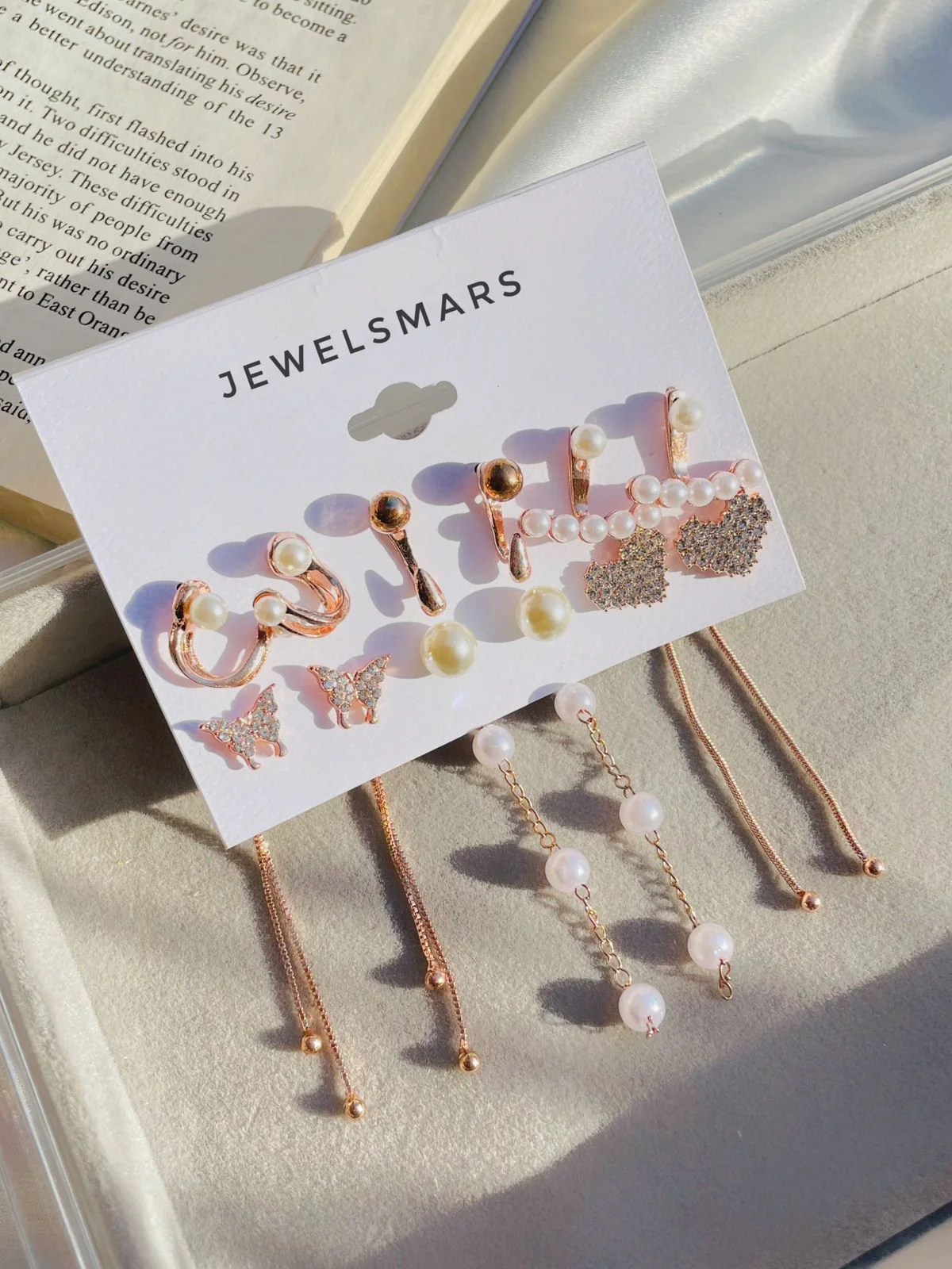 Korean Earrings combo of 6 (₹58 each only)
