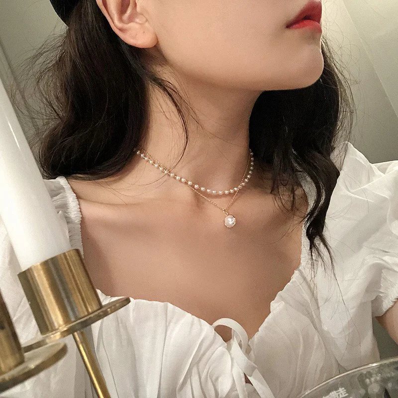 KOREAN PEARLY VICTORIA NECKLACE - Image 2