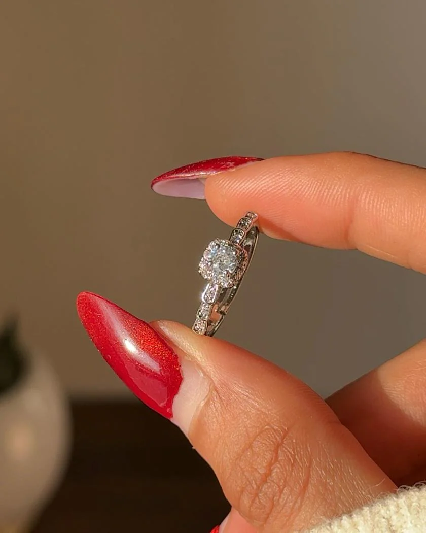 Kylie Square-cut Ring - Image 2