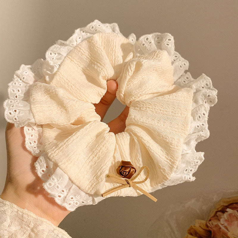 Lace n Latte Scrunchie - Image 6
