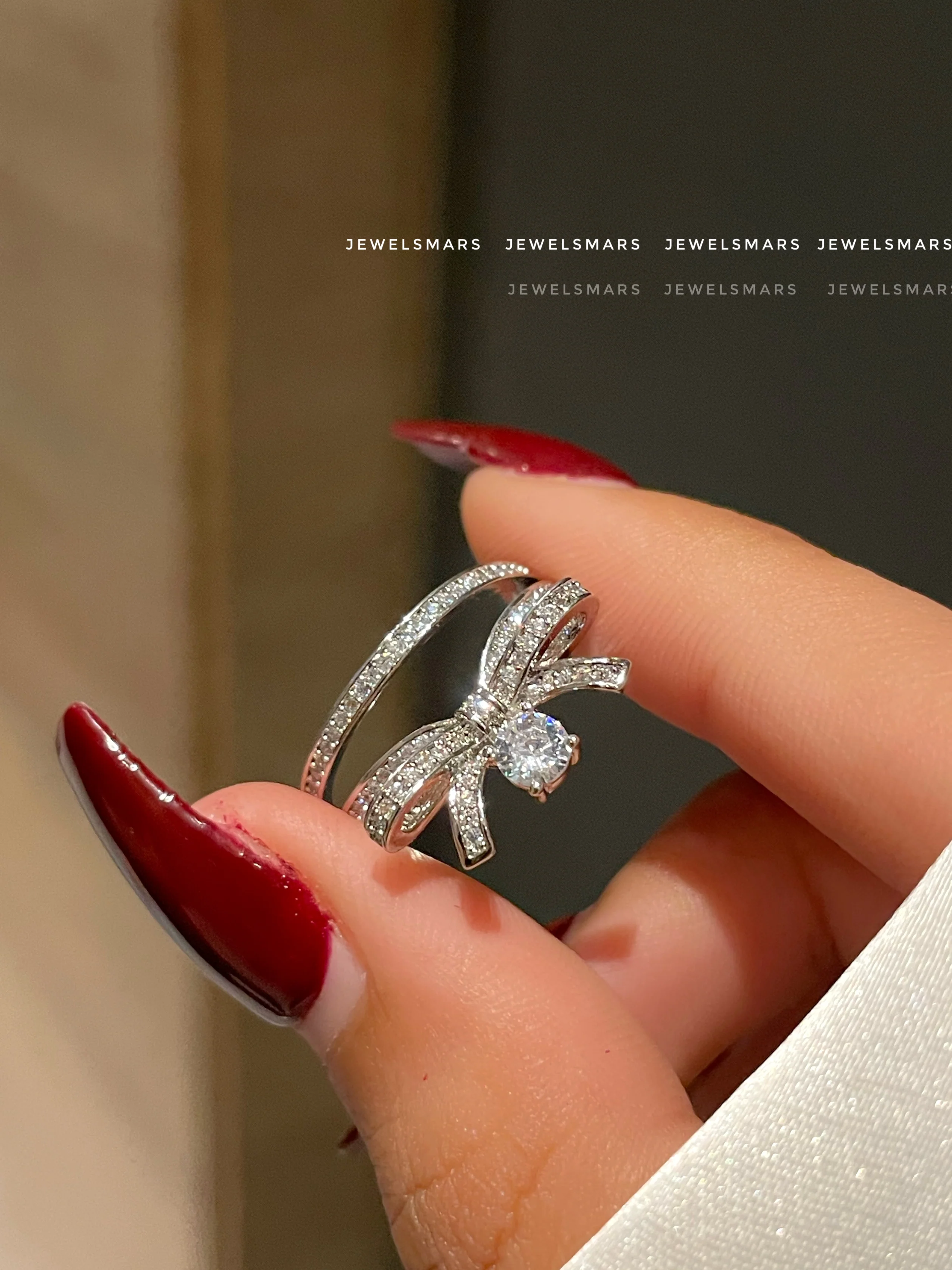 Layered Bow Ring