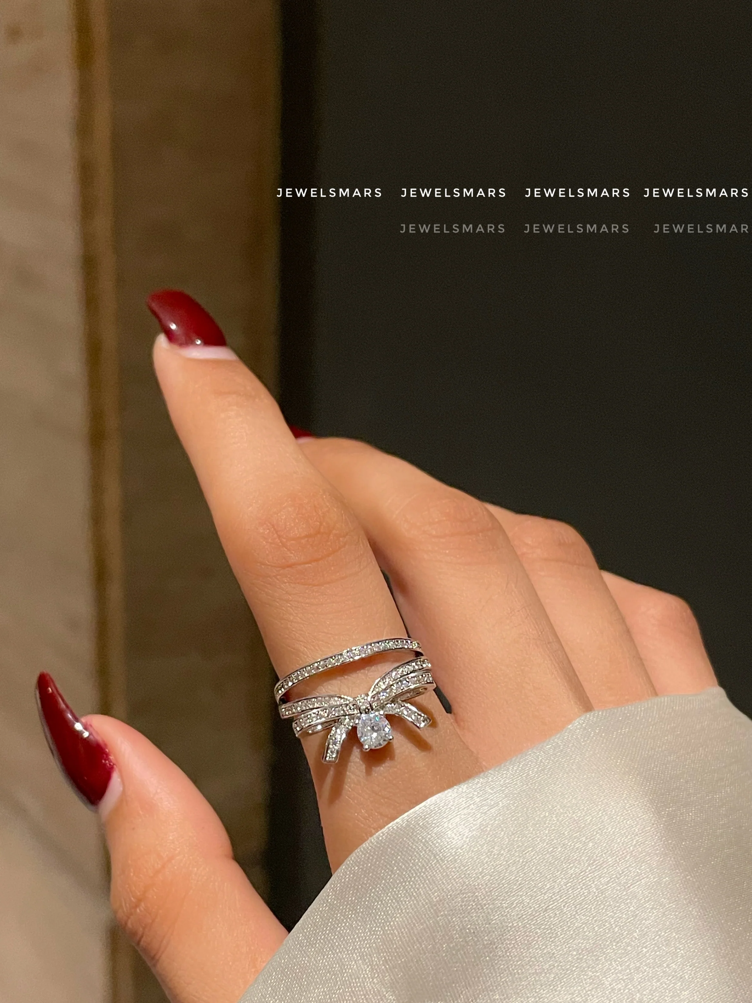 Layered Bow Ring - Image 2