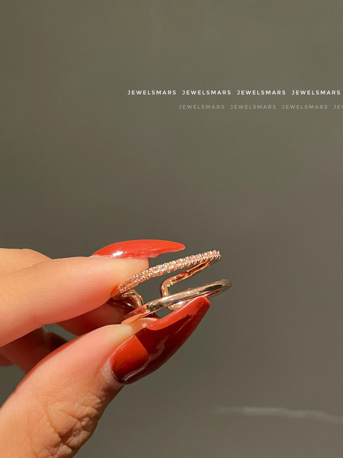 Layered Statement Ring (rosegold) - Image 2