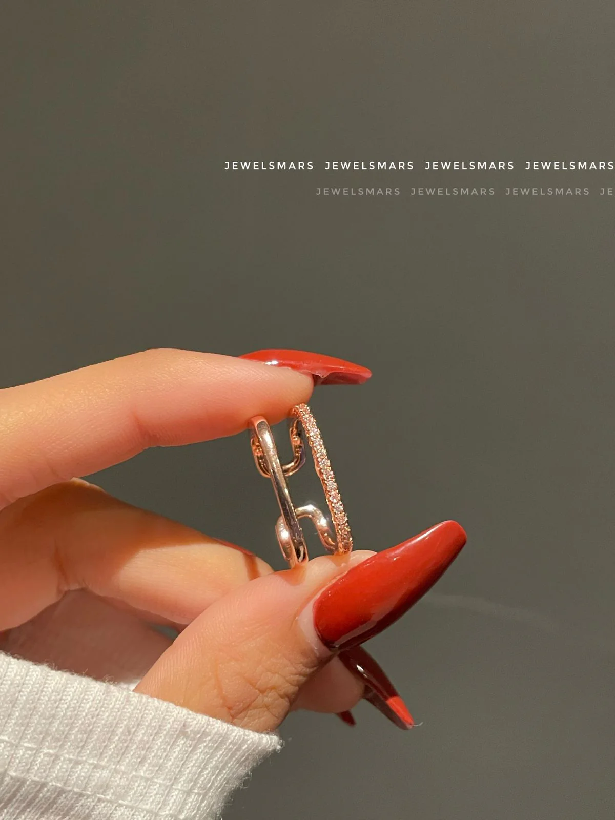 Layered Statement Ring (rosegold) - Image 3