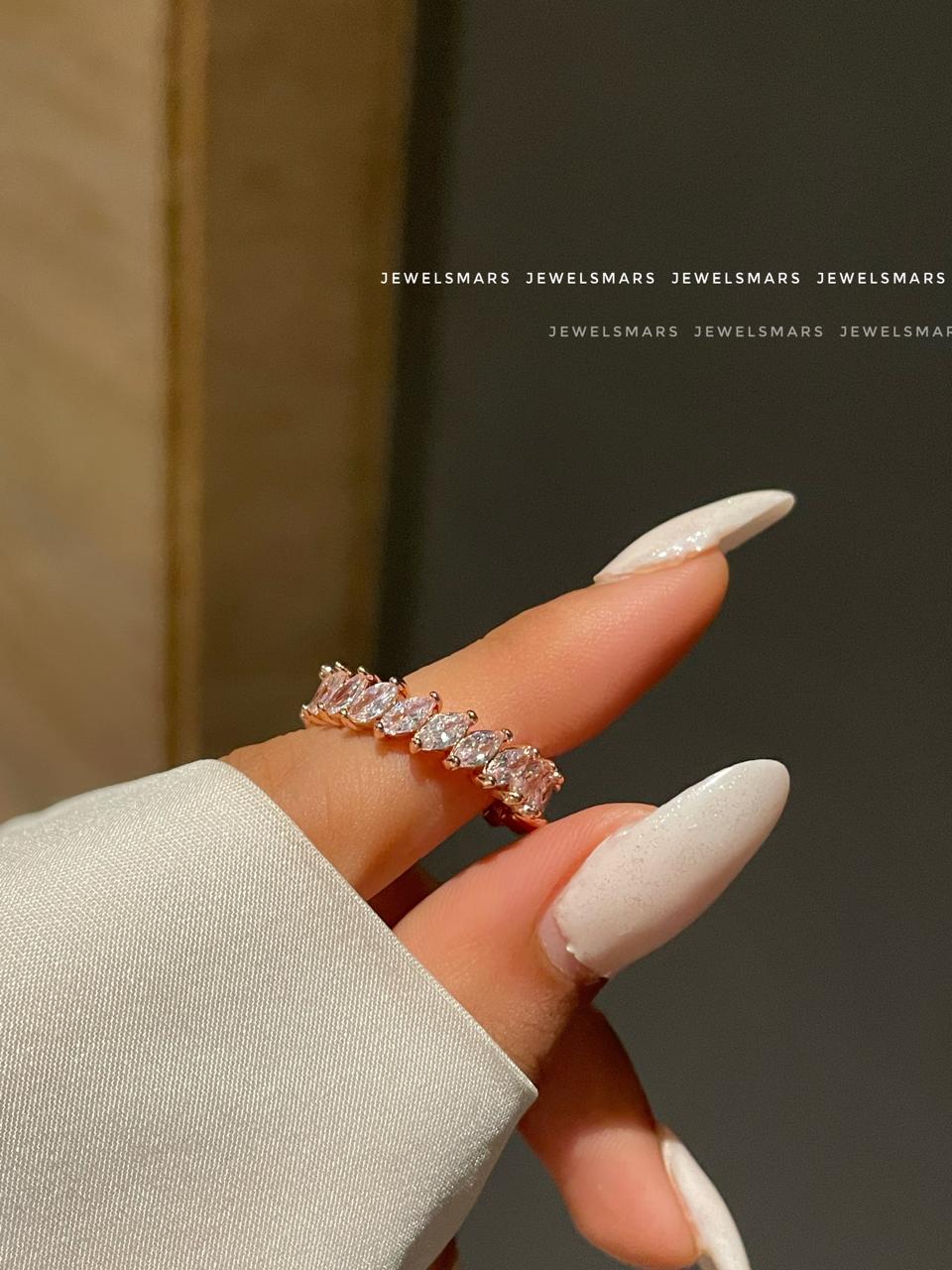 Layla Ring band (rosegold)