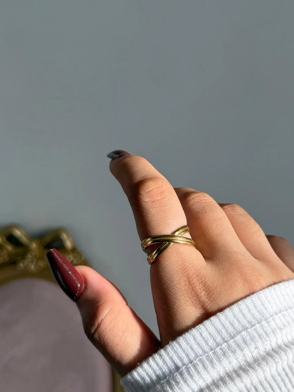 Léa Overlapped Ring