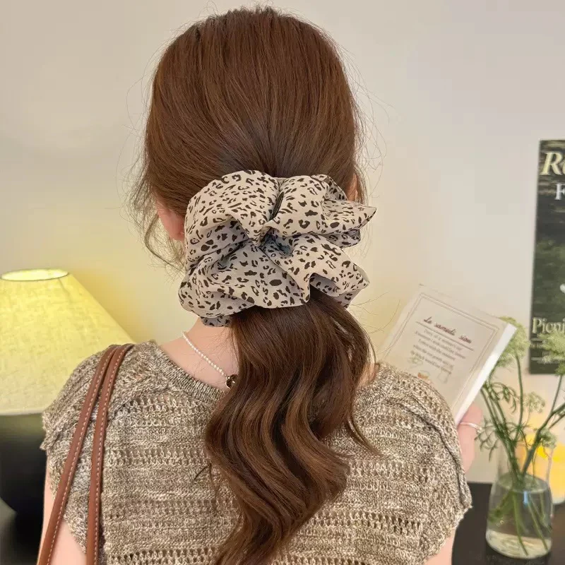 Leopard Freckles Scrunchie - Image 2