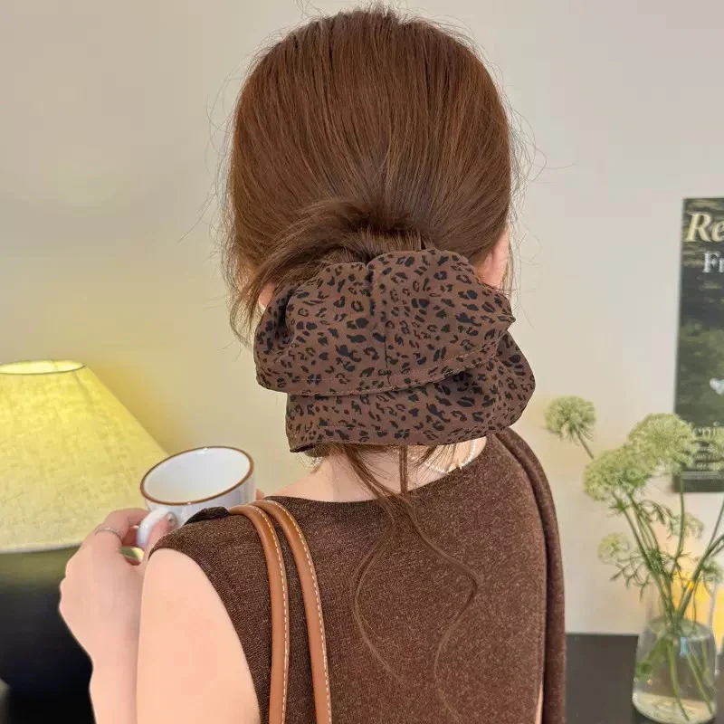 Leopard Freckles Scrunchie - Image 3