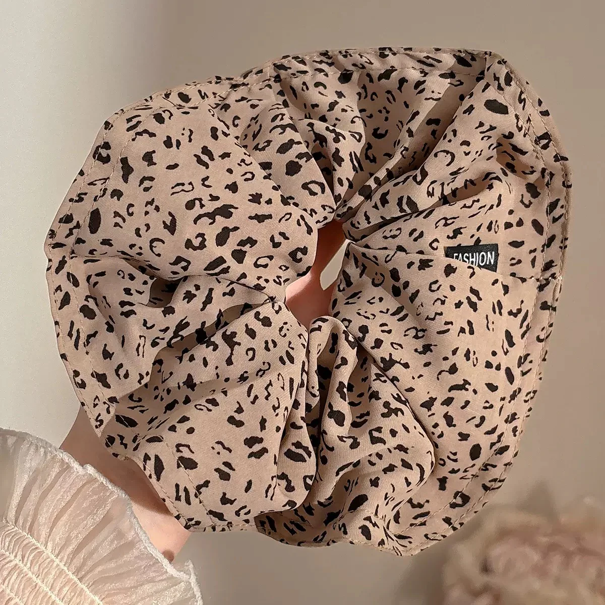 Leopard Freckles Scrunchie - Image 5