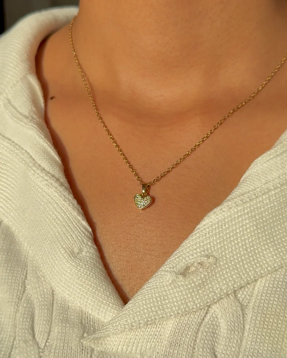 Lifeline Rhinestone Necklace - Image 3