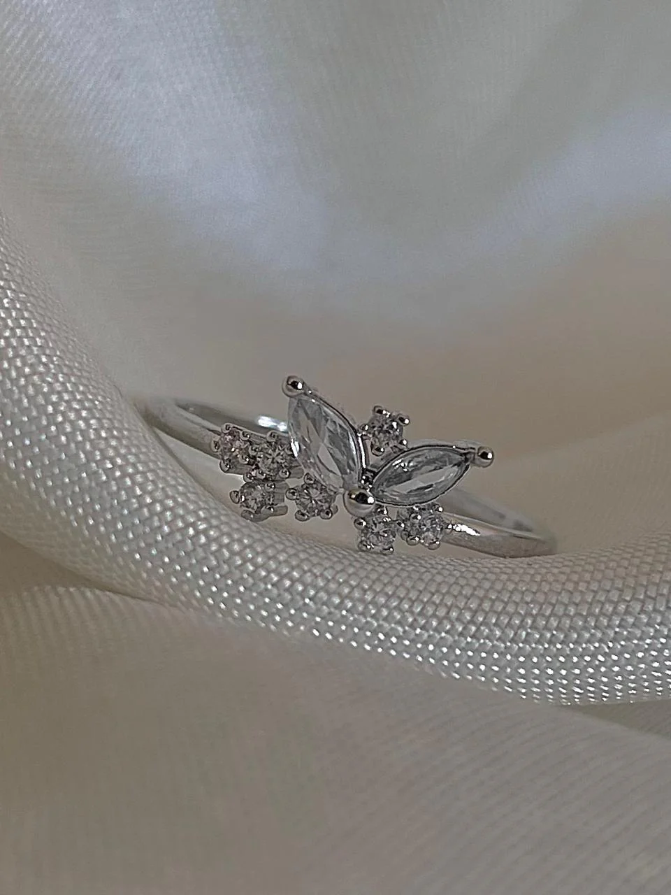 Lil Butterfly Dreamy Ring- silver - Image 2