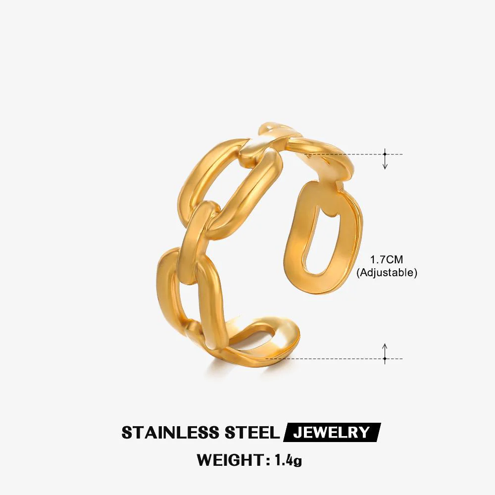 Linked in Luxe Ring - Image 3