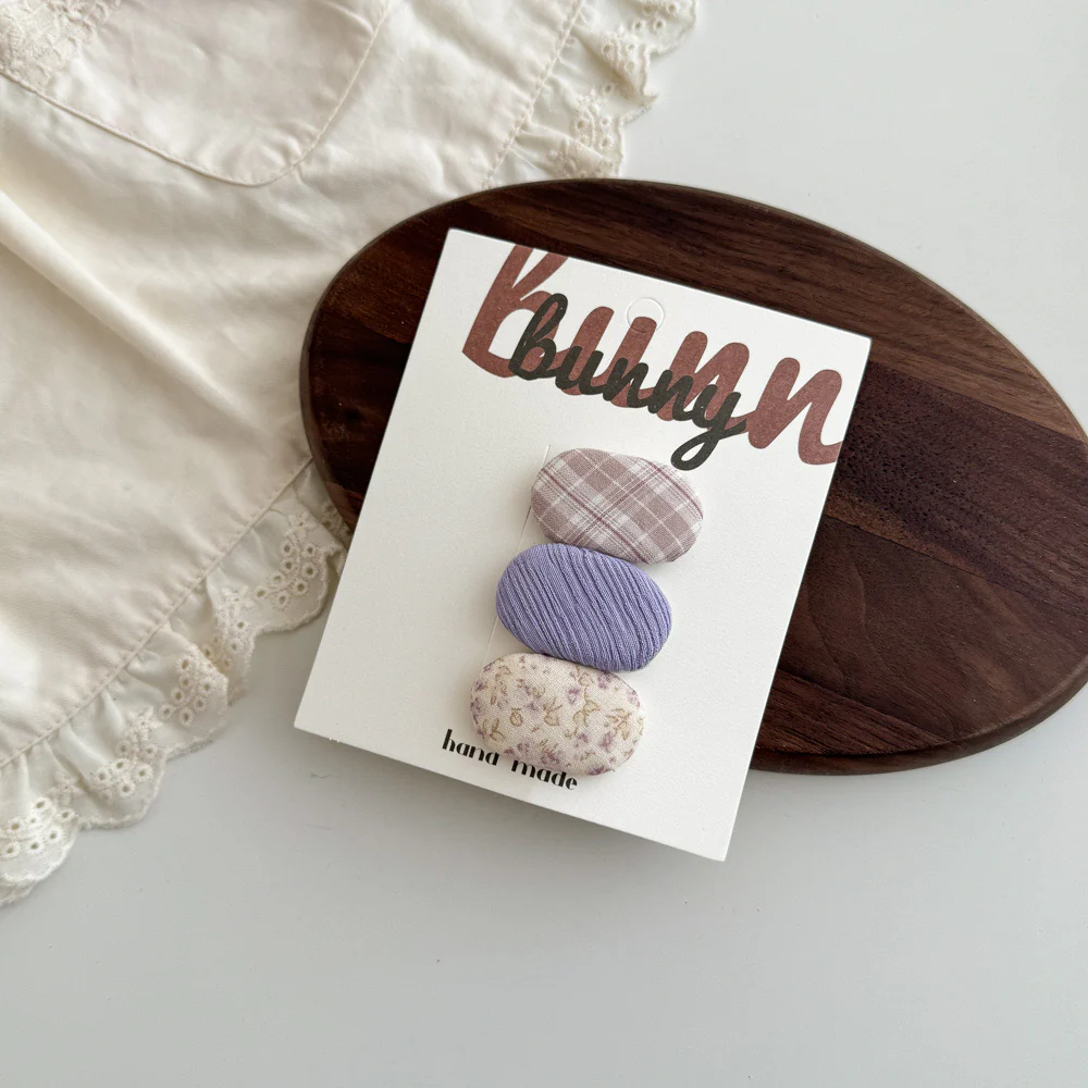 Little Lilac Hair Clips