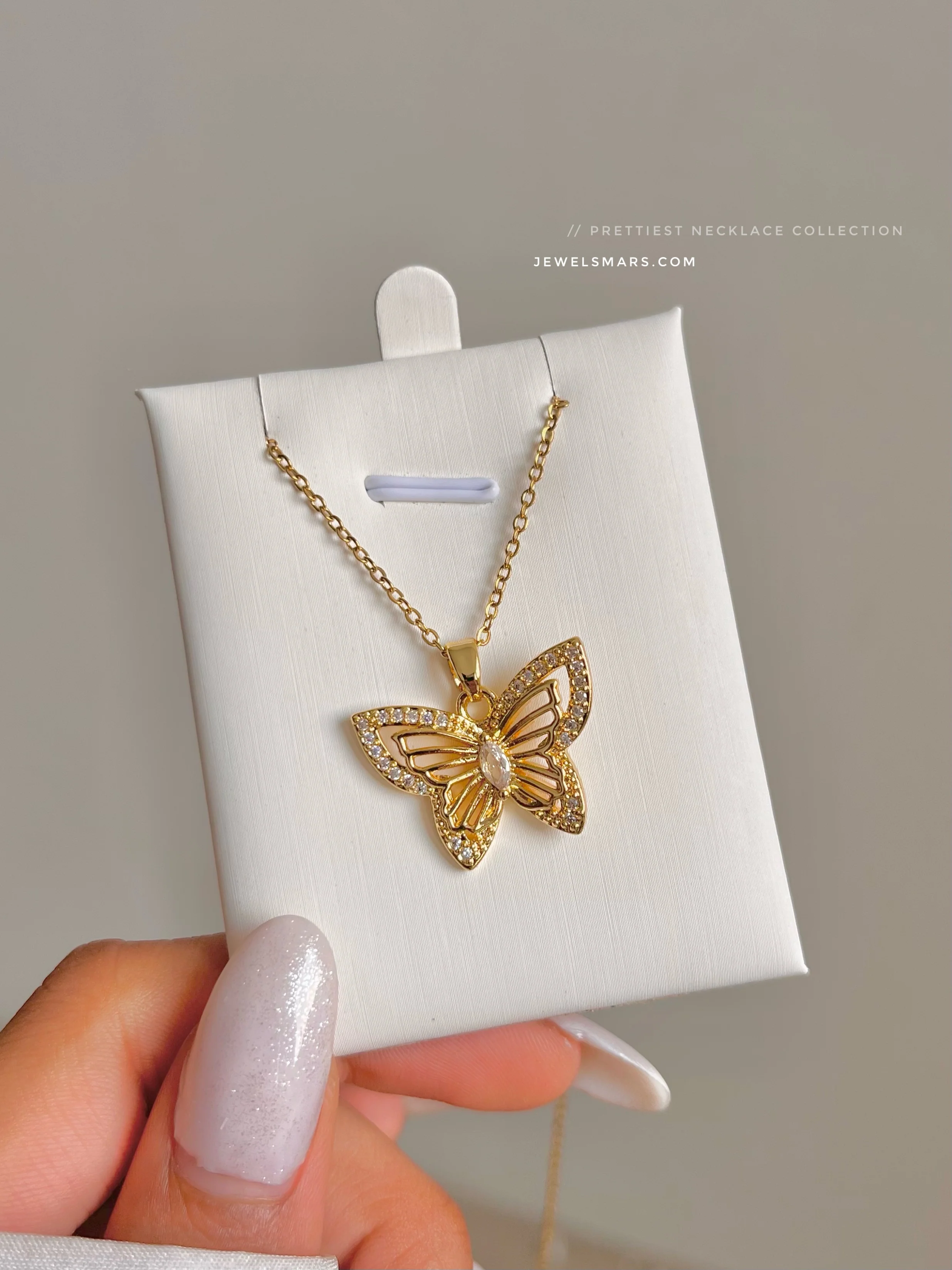 Love Butterfly Necklace