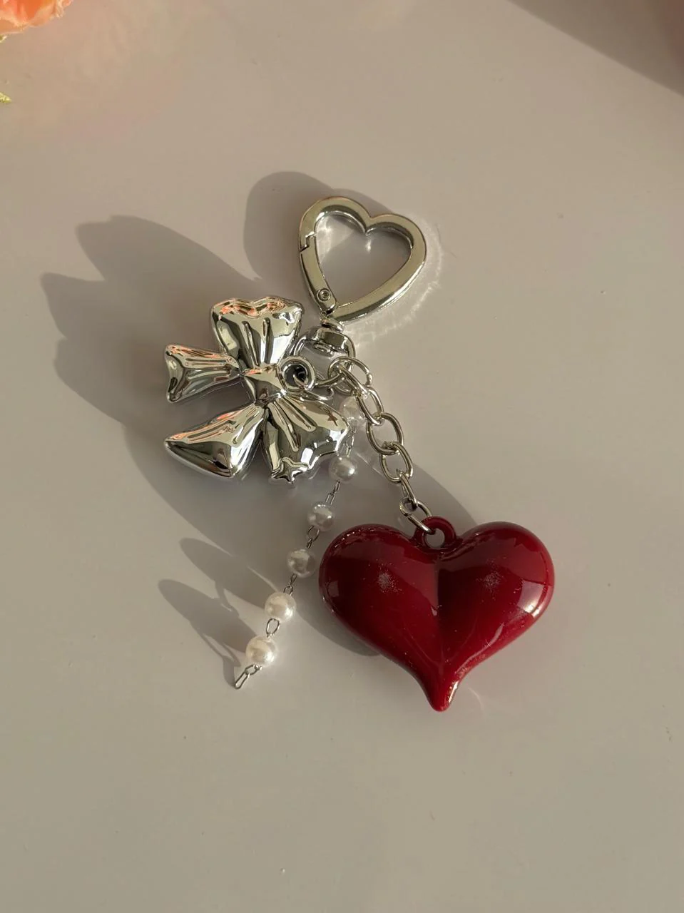 Lovesick Heart Bag Charm - Image 2