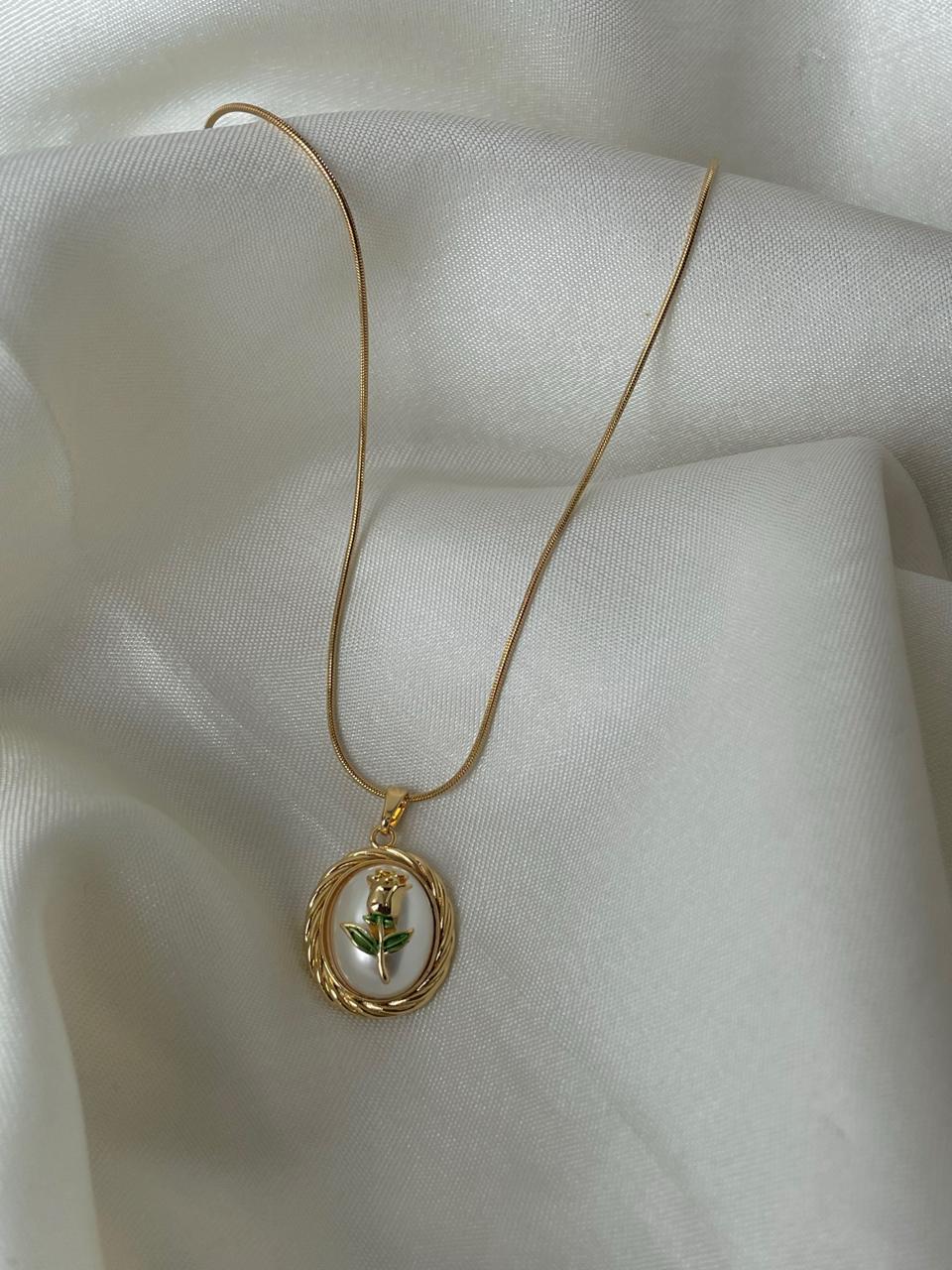 Luminous Keepsake Rose Necklace - Image 2
