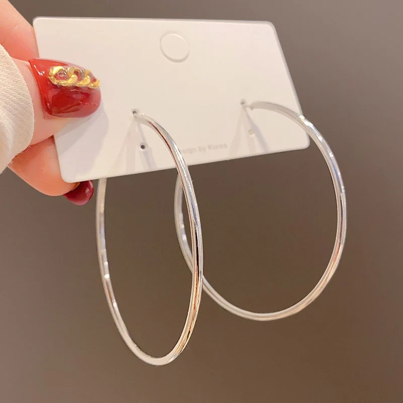 Lunar Halo Hoop Earrings