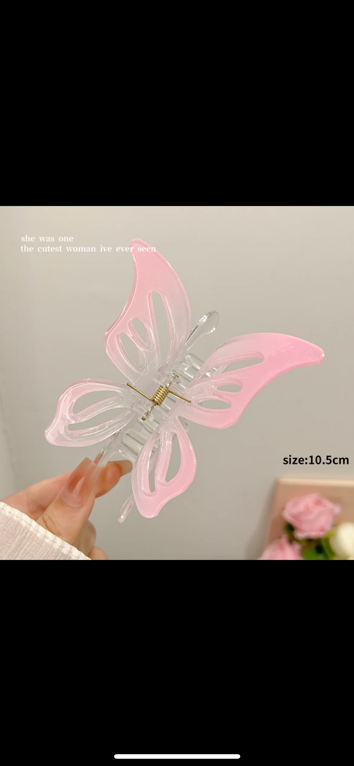 Luxury Hair Claws Combo- pink - Image 3