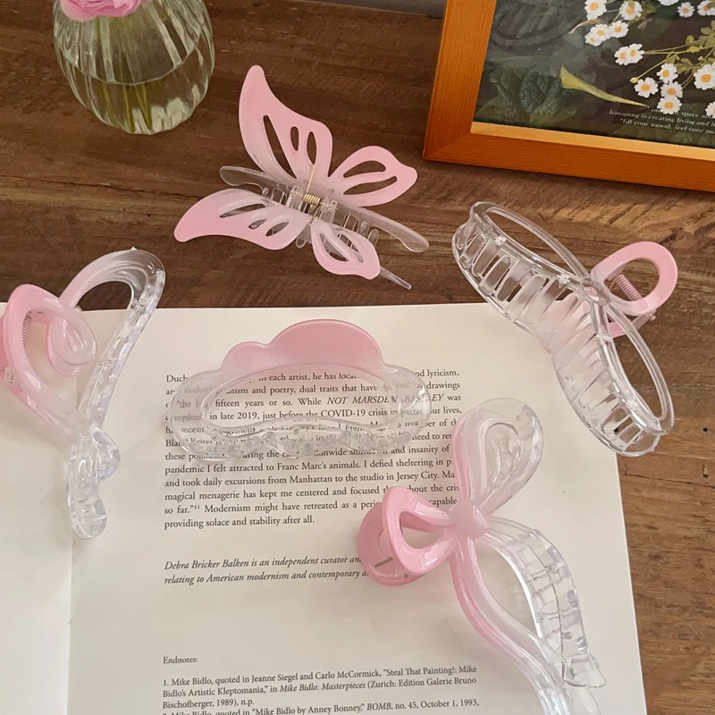Luxury Hair Claws Combo- pink - Image 4