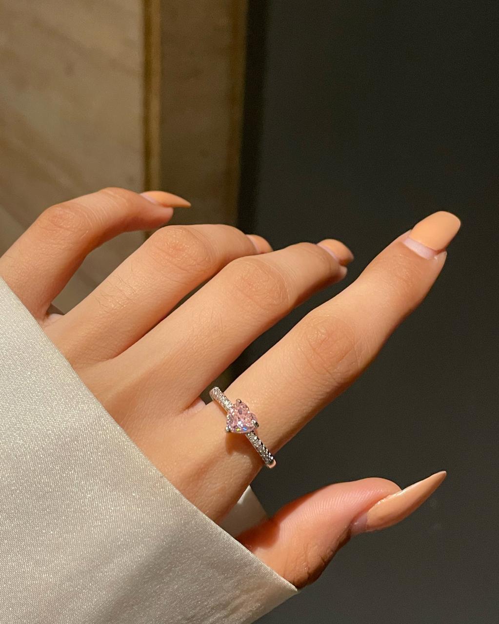 Magical Heart Ring- pink - Image 2